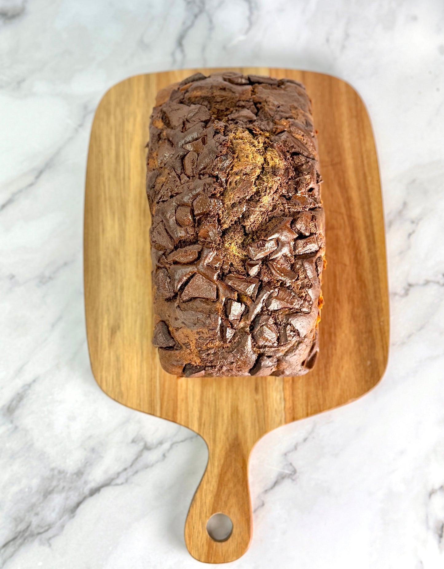 Chocolatey Delight Banana Loaf