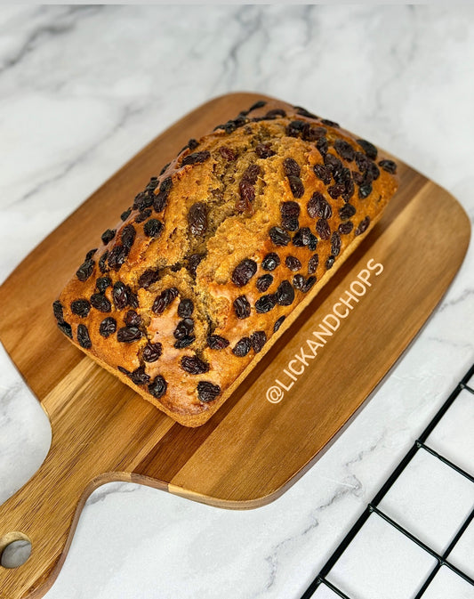 Raisins Banana Loaf