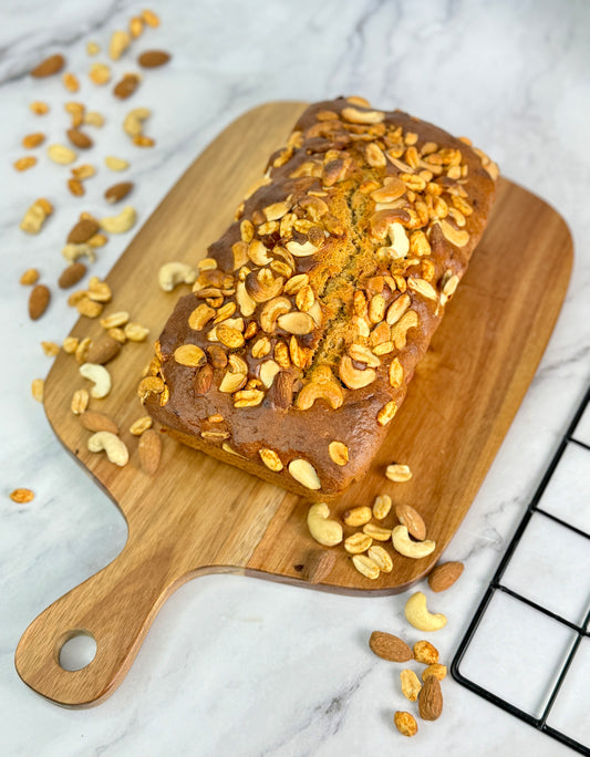 Nutty Medley Banana Loaf