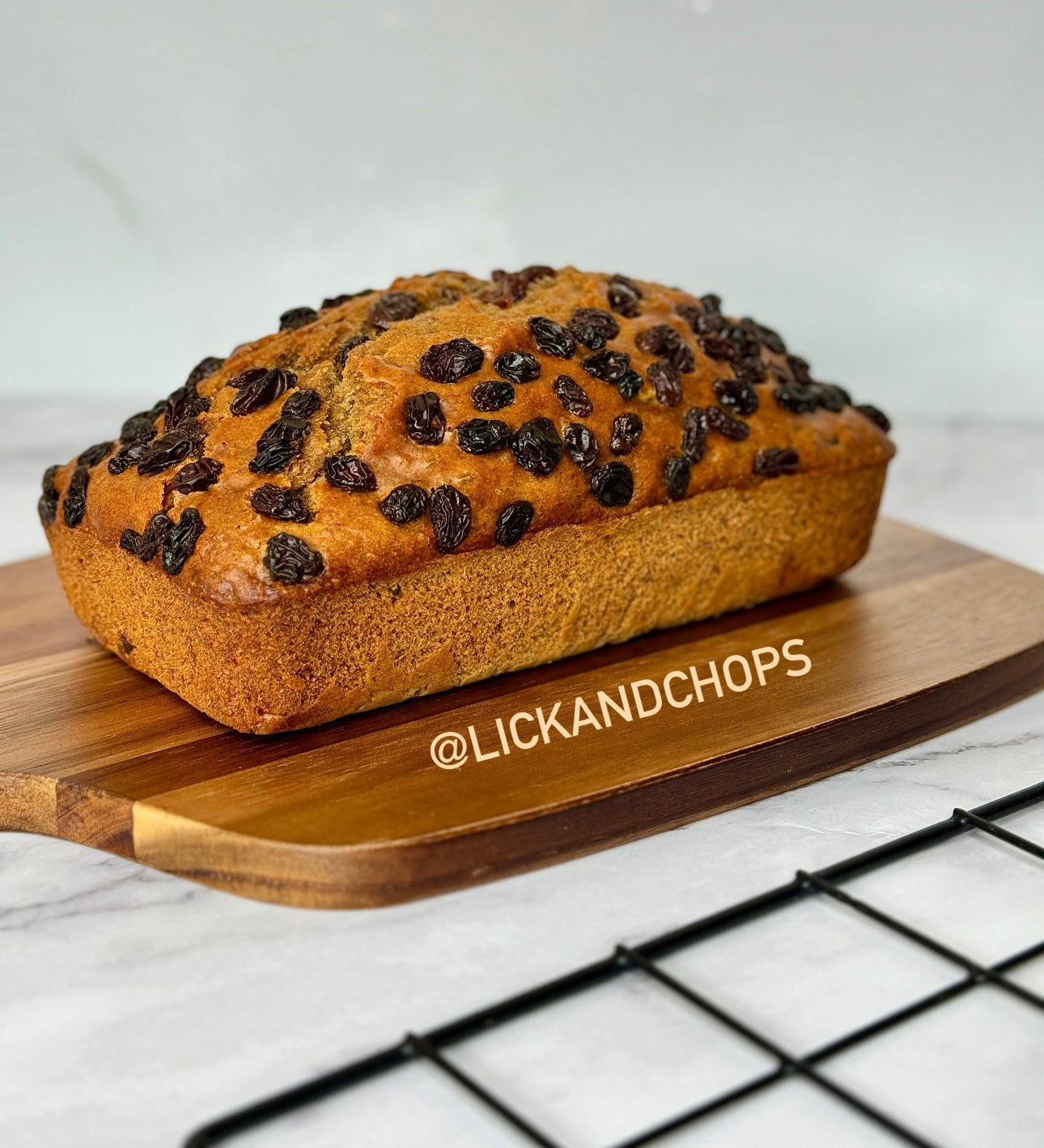 Raisins Banana Loaf