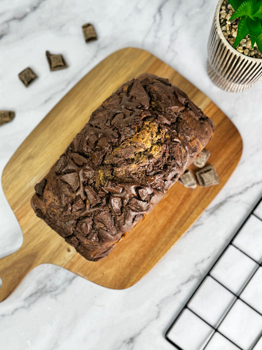 Chocolatey Delight Banana Loaf